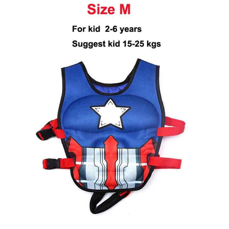 Baby Swim Vest Professional Kids Swimming Float Vests with Two Float Plate Boy Girl Learn Swimming Aids Swim Trainer