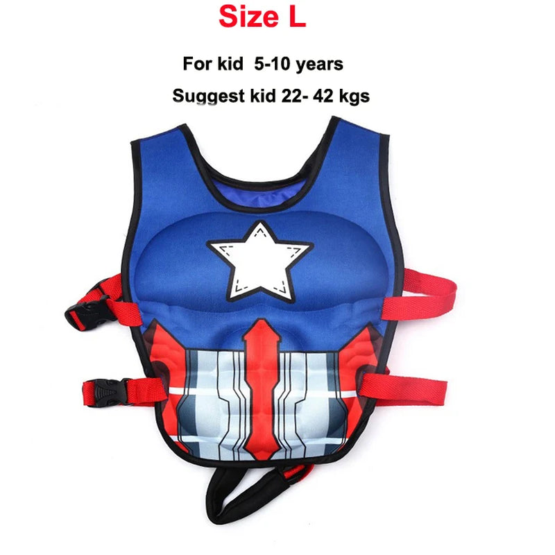 Baby Swim Vest Professional Kids Swimming Float Vests with Two Float Plate Boy Girl Learn Swimming Aids Swim Trainer